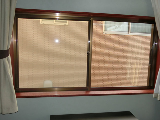 窓の断熱対策、結露対策　リクシル内窓インプラス　施工事例　名古屋市緑区